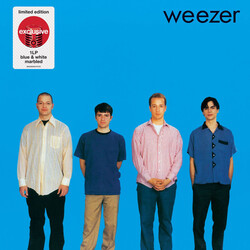 Weezer Weezer limited BLUE WHITE MARBLE vinyl LP