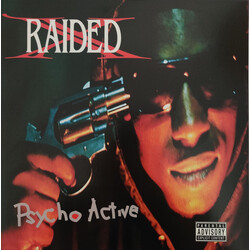 X-Raided Psycho Active BLACK / WHITE SPLATTER vinyl LP