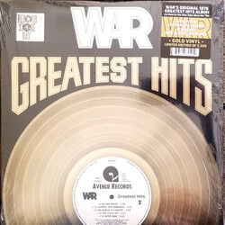 War Greatest Hits Black Friday RSD limited GOLD vinyl LP