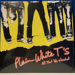 Plain White Ts All That We Needed Limited Yellow White Splatter vinyl LP