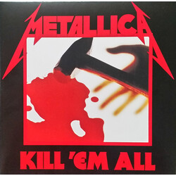 Metallica Kill Em All Walmart US FIRE ENGINE RED vinyl LP