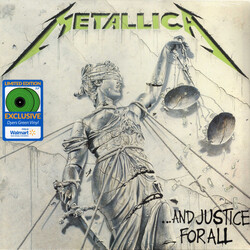 Metallica And Justice For All Walmart US DYERS GREEN vinyl LP