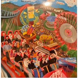 Internet Money B4 The Storm Navy Baby Blue Swirl Limited vinyl LP