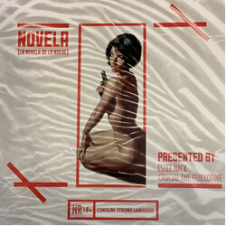 Estee Nack Novela La Novela De La 9 numbered FROSTED CLEAR / RED vinyl LP