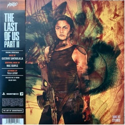 The Last Of Us Part II soundtrack BLUE ORANGE CLEAR WITH WHITE SPLATTER vinyl 2 LP + OBI