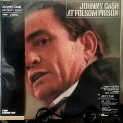 Johnny Cash At Folsom Prison TAN BLACK SWIRL vinyl LP
