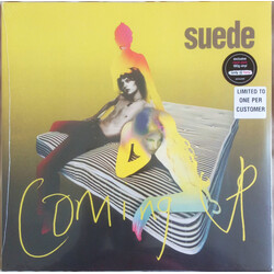 Suede Coming Up HMV NEON PINK vinyl LP