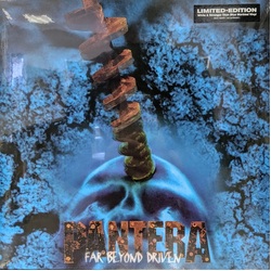 Pantera Far Beyond Driven White & Blue Marbled vinyl LP