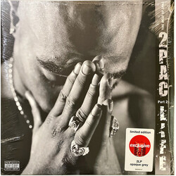 2Pac The Best Of 2Pac - Part 2 Life vinyl Grey Opaque 2 LP gatefold sleeve