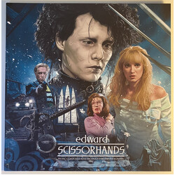 Danny Elfman Edward Scissorhands Waxwork Records deluxe BLUE vinyl LP gatefold