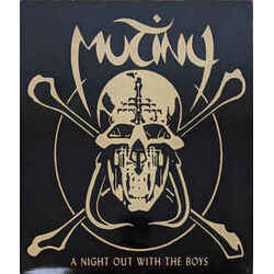 Mutiny A Night Out With The Boys Limited Gold Black Splatter vinyl LP
