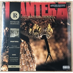 Pantera The Great Southern Trendkill Revolver ltd coloured vinyl LP + numbered OBI / book DINGED/CREASED