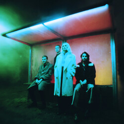 Wolf Alice Blue Weekend ltd TRANSPARENT GREEN vinyl LP SIGNED POSTER