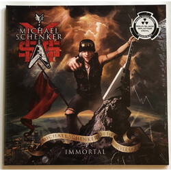 The Michael Schenker Group Immortal GOLD/BLACK SPLATTER ltd vinyl LP