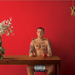 Mac Miller Watching Movies With The Sound Off limited CLEAR / RED MARBLE vinyl 2 LP gatefold