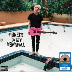 Machine Gun Kelly Tickets To My Downfall Limited PINK MARBLE vinyl LP gatefold