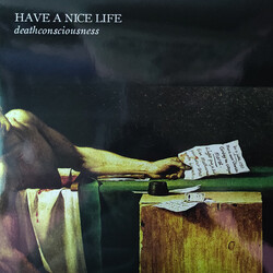 Have A Nice Life Deathconsciousness COKE BOTTLE CLEAR OLIVE BUTTERFLY GOLD SPLATTER VINYL 2 LP + BOOKLET