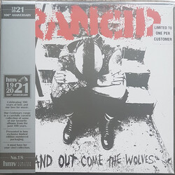 Rancid And Out Come The Wolves HMV 100 BLACK SILVER SPLATTER vinyl LP OBI
