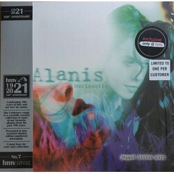 Alanis Morissette Jagged Little Pill HMV 100 RED vinyl LP OBI
