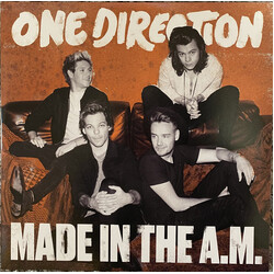 One Direction Made In The A.M. BLUE translucent vinyl LP
