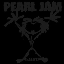 Pearl Jam Alive US RSD 2021 Vinyl 12" with red Pearl Jam RSD sticker