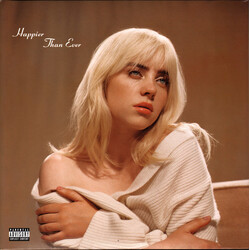 Billie Eilish Happier Than Ever Light BLUE VINYL 2 LP