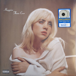 Billie Eilish Happier Than Ever PALE YELLOW vinyl 2 LP
