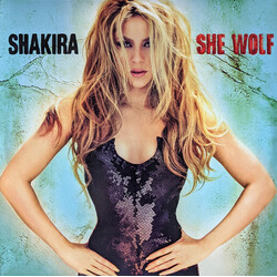 Shakira She Wolf Limited Light Mint-Green vinyl 2 LP