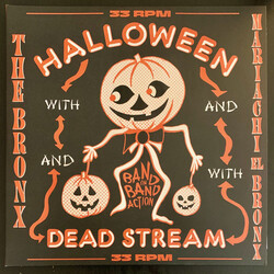 The Bronx / Mariachi El Bronx Halloween Dead Stream Limited Candy Corn Vinyl 2 LP SIGNED