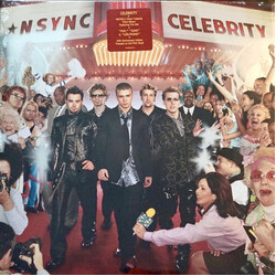 NSYNC Celebrity Limited Hot Pink vinyl LP gatefold sleeve