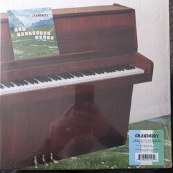 Grandaddy The Sophtware Slump On A Wooden Piano Tri-Stripe Blue/Green/Clear vinyl LP