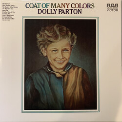 Dolly Parton Coat Of Many Colors 180gm RAINBOW SPLATTER vinyl LP
