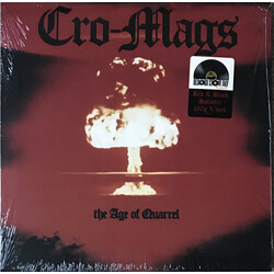 Cro-Mags The Age Of Quarrel RED/BLACK SPLATTER vinyl LP
