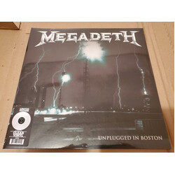 Megadeth Unplugged In Boston CLEAR vinyl LP