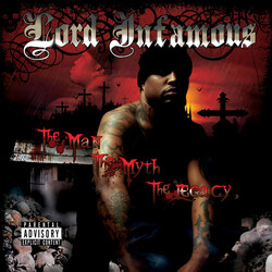 Lord Infamous The Man, The Myth, The Legacy RED vinyl LP