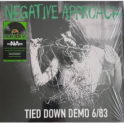 Negative Approach Tied Down Demo 6 83 GREEN vinyl LP