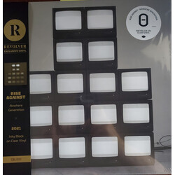 Rise Against Nowhere Generation BLACK IN CLEAR vinyl LP
