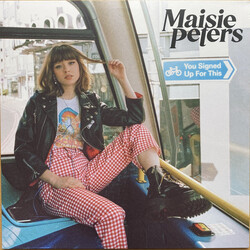 Maisie Peters You Signed Up For This WHITE vinyl LP SIGNED
