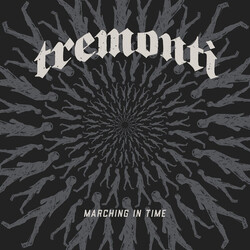 Tremonti Marching In Time Limited WHITE BLACK MARBLED vinyl 2 LP SIGNED
