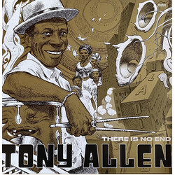 Tony Allen There Is No End Limited vinyl 2 LP GOLD COVER