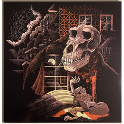 Edgar Allan Poe The Murders In The Rue Morgue limited BROWN BLACK SWIRL vinyl LP