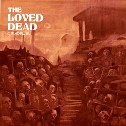 C. M. Eddy Jr. The Loved Dead limited YELLOW MULTICOLOUR SWIRL vinyl LP