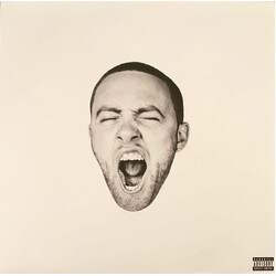 Mac Miller GO:OD AM limited SILVER vinyl 2 LP