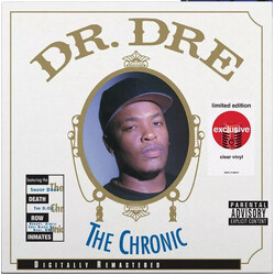 Dr. Dre The Chronic limited CLEAR vinyl LP