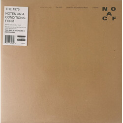 The 1975 Notes On A Conditional Form CLEAR vinyl 2 LP