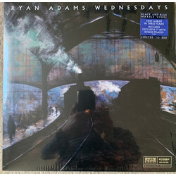 Ryan Adams Wednesdays Limited BLACK BLUE MARBLE vinyl LP + 7"