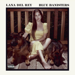 Lana Del Rey Blue Banisters limited WHITE TRANSLUCENT vinyl 2 LP