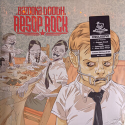 Aesop Rock Bazooka Tooth limited remastered ORANGE YELLOW CLEAR vinyl 3 LP