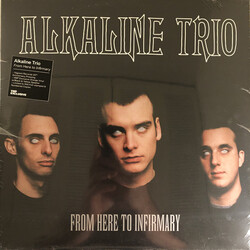 Alkaline Trio From Here To Infirmary Ltd #d VMP ORANGE YELLOW BLACK SPLATTER vinyl LP