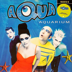 Aqua Aquarium Limited YELLOW OPAQUE vinyl LP